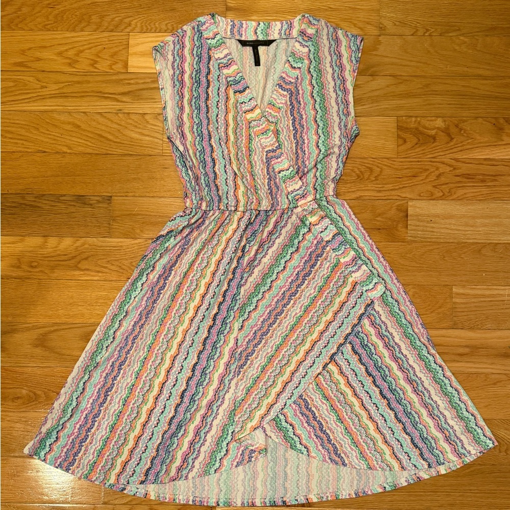 BCBGMaxAzria Pastel Multicolor Dress